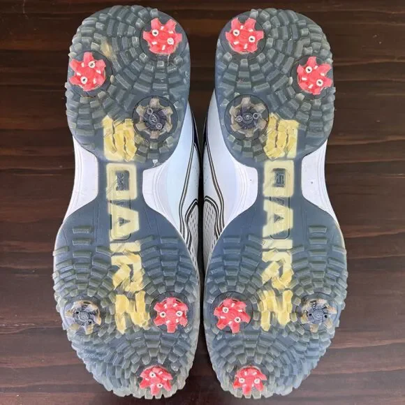 `Size 12 - Sqairz Speed Mesh Men's Golf Shoes - Blue & White- - Picture 7 of 12